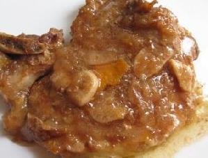 Imagen de Chuletas de cerdo al vino blanco
