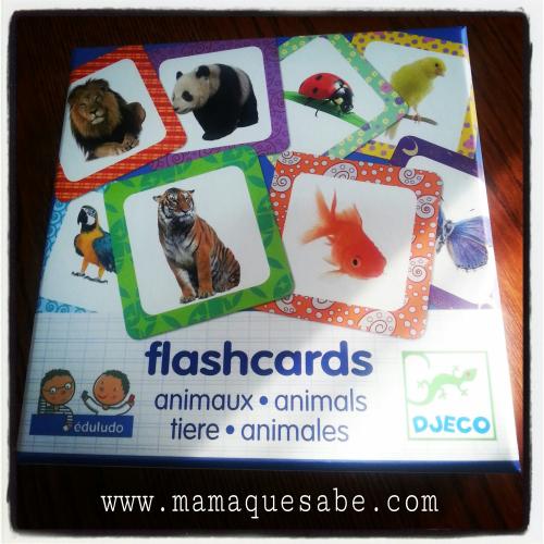 Flashcards de animales Djeco