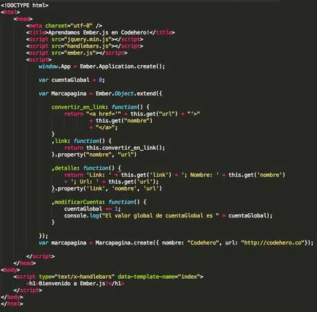 Ember.js desde Cero: Observadores ember-js-html-I