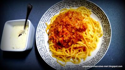 ESPAGUETTI A LA BOLOÑESA (receta mejorada)