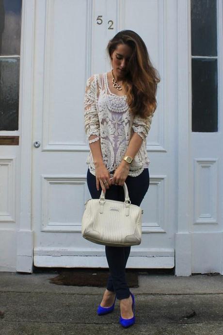 Crochet top and blue shoes Image Hosted by ImageShack.us