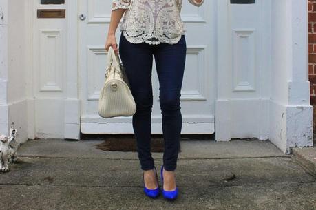 Crochet top and blue shoes Image Hosted by ImageShack.us