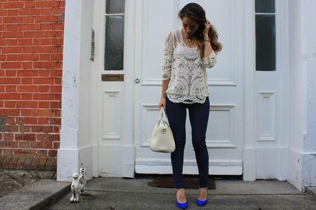 Crochet top and blue shoes Image Hosted by ImageShack.us