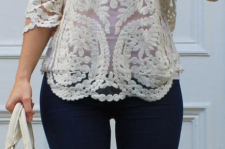 Crochet top and blue shoes Image Hosted by ImageShack.us