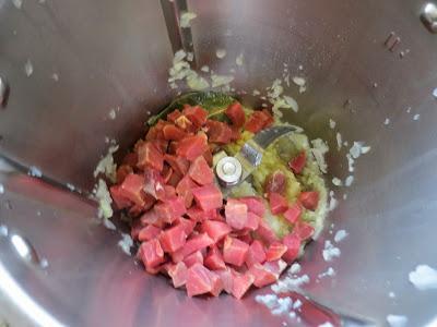 Guisantes con jamón y huevos