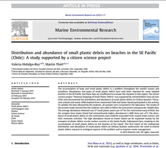 Publicación científicos de la basura Científicos de la Basura (Chile)