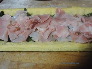 Tarta italiana de espinacas