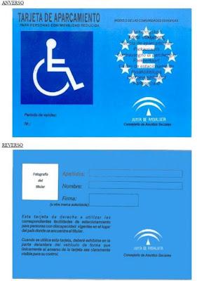 Más de 50.000 personas con discapacidad y movilidad reducida disponen de tarjeta de aparcamiento en Andalucía