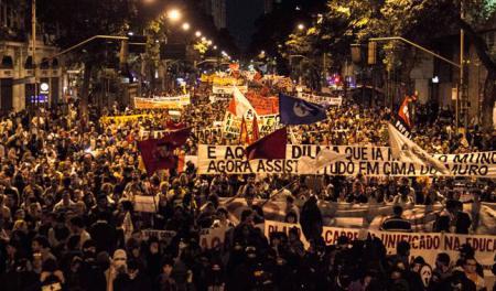 Brasil - La mayor protesta desde junio