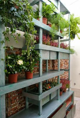 Un mueble jardín vertical