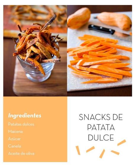 Snacks de patata dulce snack
