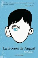 La lección de August de R.J.Palacio