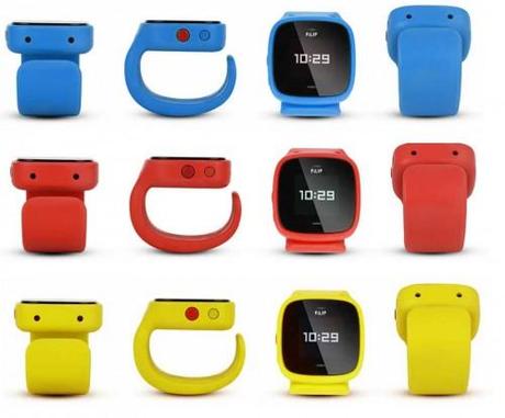 Colores del reloj teléfono Filip Tecnología de seguridad infantil