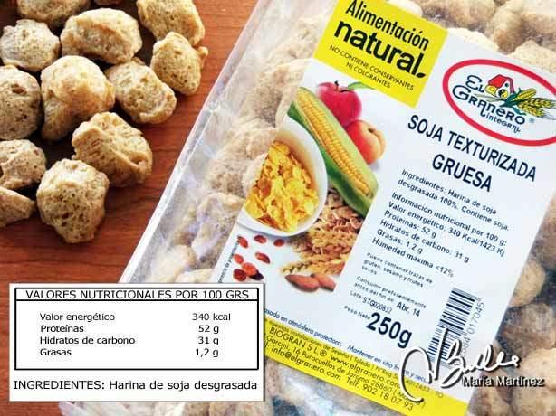 Soja Texturizada Dukan:  permitida desde fase Crucero