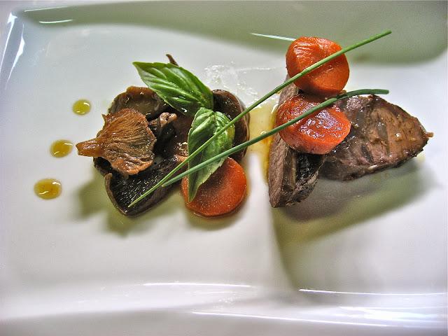 TERNERA CON MOSCATEL Y SETAS