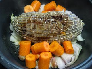 TERNERA CON MOSCATEL Y SETAS