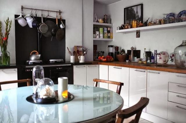 Una preciosa cocina, con todos los detalles a la vista