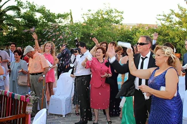 Boda Sister: Las bolsas de confeti personalizado