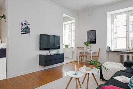 muebles de diseño e ikea inspiración interiores espacios pisos pequeños diseño de interiores escandinavo decoración nórdica escandinava decoracion diseño interiores decoración de pisos pequeños mini pisos cocinas modernas pequeñas cocinas blancas pequeñas blog decoración nórdica 