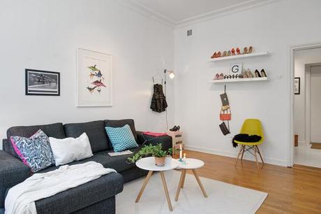 muebles de diseño e ikea inspiración interiores espacios pisos pequeños diseño de interiores escandinavo decoración nórdica escandinava decoracion diseño interiores decoración de pisos pequeños mini pisos cocinas modernas pequeñas cocinas blancas pequeñas blog decoración nórdica 