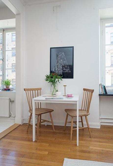 muebles de diseño e ikea inspiración interiores espacios pisos pequeños diseño de interiores escandinavo decoración nórdica escandinava decoracion diseño interiores decoración de pisos pequeños mini pisos cocinas modernas pequeñas cocinas blancas pequeñas blog decoración nórdica 