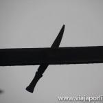 La entrada a un pueblo