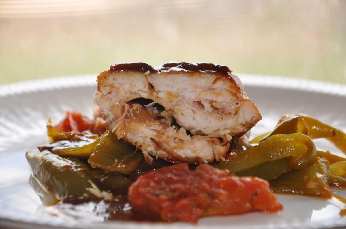 Pechugas Rellenas Con Salsa De Jalea