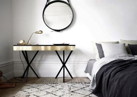 Masculinidad singular y minimalista. Una decoracion para él.