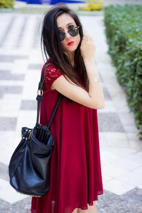 Burgundy Lace