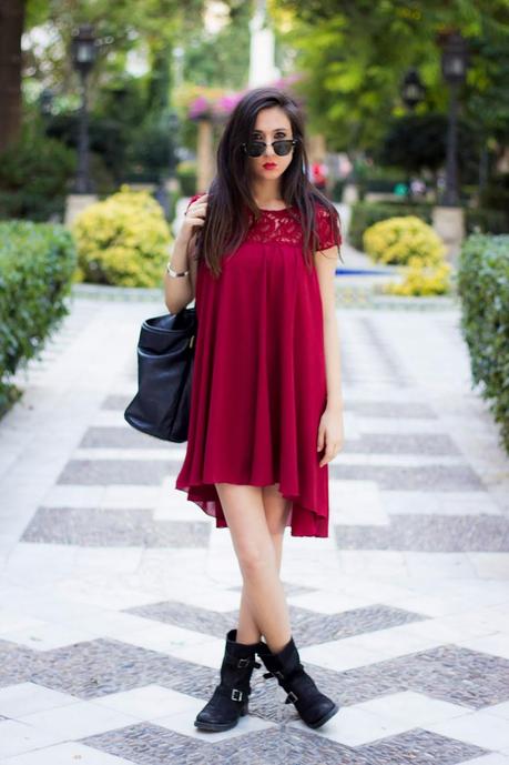 Burgundy Lace