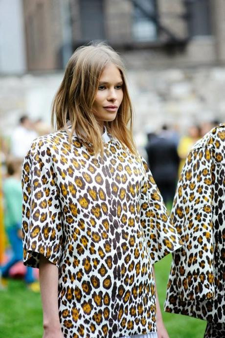 The leopard print viral trend from Stella McCartney Resort 2013 collection