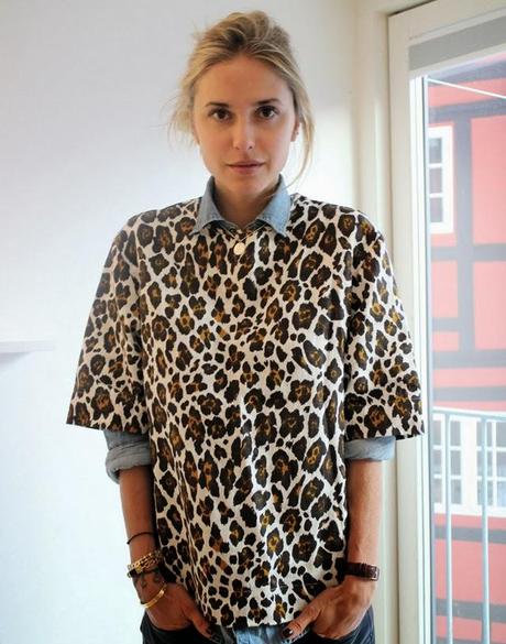 The leopard print viral trend from Stella McCartney Resort 2013 collection