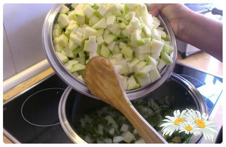 Añadimos el calabacin