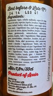 Cerveza Burrobeer Spanish Spice Kick Ale: Espectacular