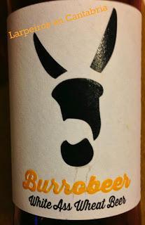 Cerveza Burrobeer White Ass: Asno blano, trigo blanco