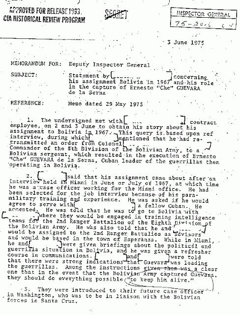 Félix Rodríguez fue el asesino del Che por orden de la CIA, pero quisiera cambiar la historia