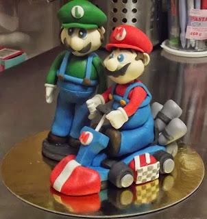 MARIO BROS E LUIGI IN PASTA DI ZUCCHERO