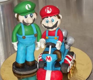 MARIO BROS E LUIGI IN PASTA DI ZUCCHERO