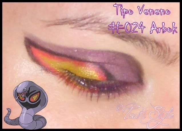 #Reto# ~Poke-Makeup~ Tipo: Veneno - #024 Arbok