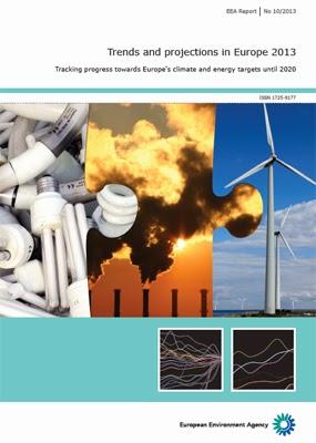 Informe AEMA, cambio climático y energía: Tendencias y proyecciones en Europa 2013