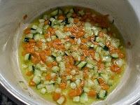 Pimientos rellenos de arroz y setas con un toque oriental