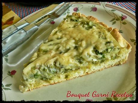 Tarta de espárragos