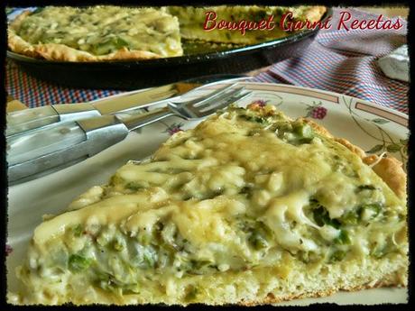 Tarta de espárragos