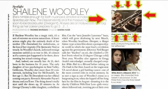 Nueva foto de Tris y Cuatro en ELLE Magazine