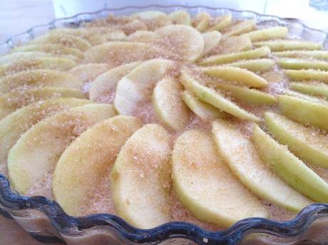 tartas para celiacos tartas de frutas recetas fáciles Tarta de manzana y almendra (sin gluten) recetas fáciles y rápidas de postres recetas delikatissen receta sin gluten postres y tartas sin gluten postres y tartas fáciles postres de otoño manzana bizcocho almendra y manzana receta 