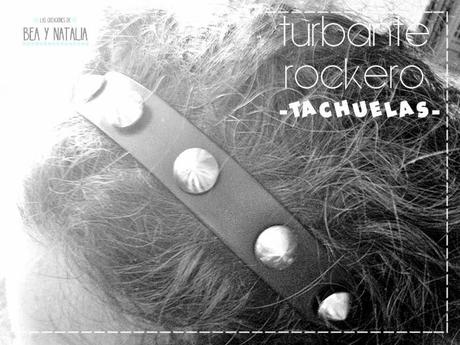 DIY Turbante rockero