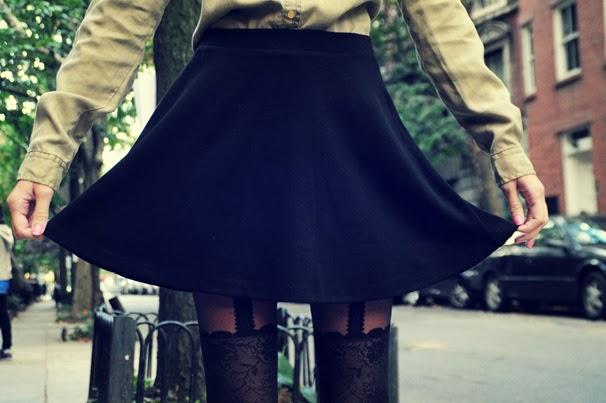 CON FALDA SKATER POR CHELSEA MARKET