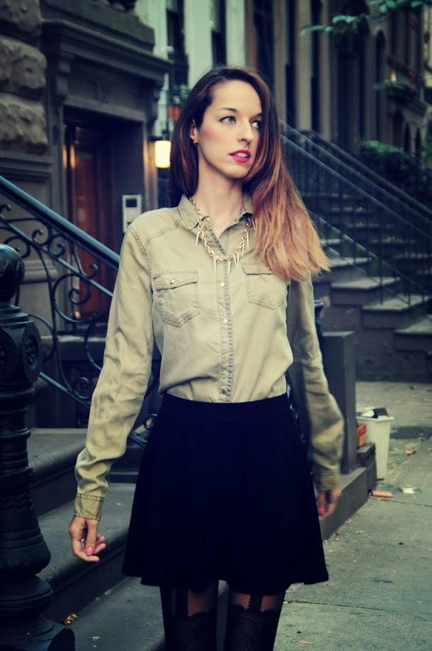 CON FALDA SKATER POR CHELSEA MARKET