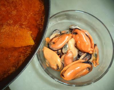 Mejillones en Escabeche con Un Toque Picantito Y..... CONCURSO TABASCO!!!!