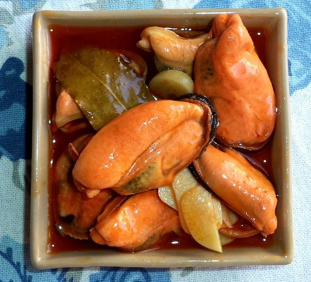 Mejillones en Escabeche con Un Toque Picantito Y..... CONCURSO TABASCO!!!!